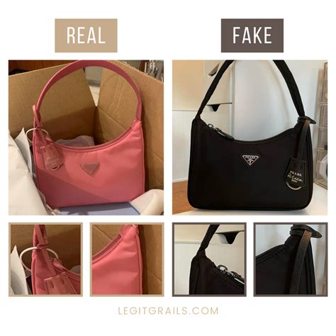 prada re edition fake vs real